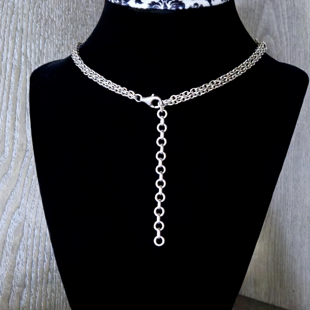 NICKY BUTLER RAJ LIMITED EDITION 925 Sterling Silver Designer Necklace Turquoise - Picture 14 of 16